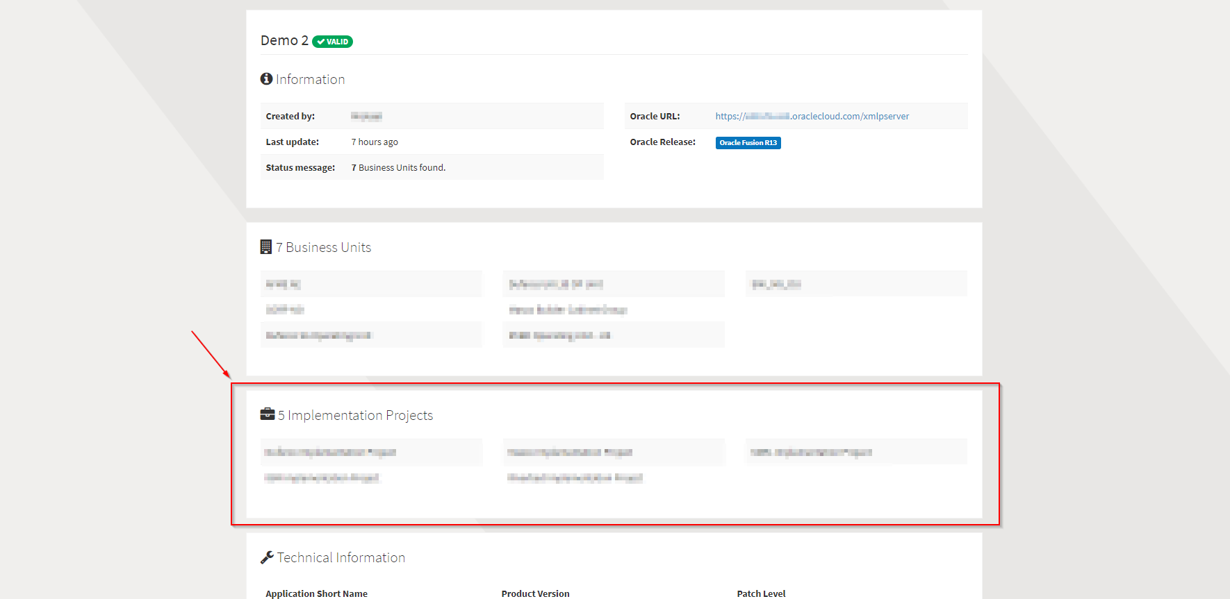 Rapid4Cloud - Connections - BI Publisher Implementation projects