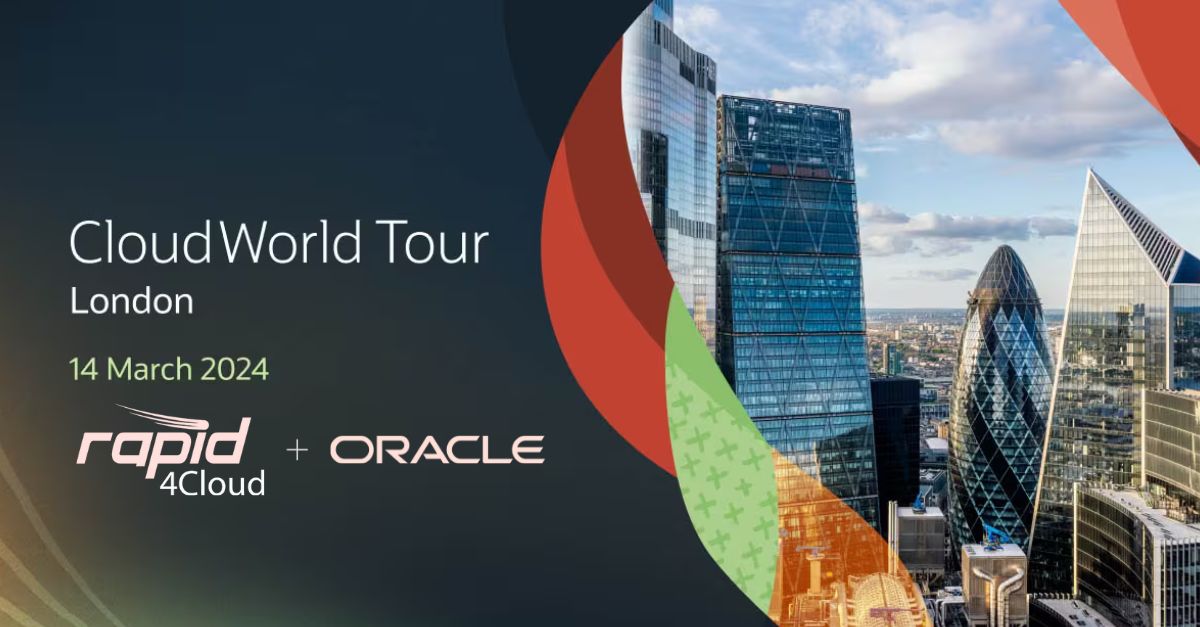 Oracle Cloud Tour London 24 - R4C Image